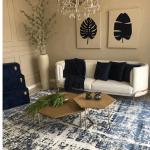 Tapetes Evantex Group RW | Coleção Dublin G9256 Blue Blue