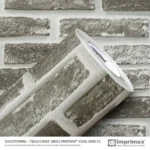 Adesivo Tijolo Cinza 0,60 x 10mts “Consultar disponibilidade do Produto 19 9 8750-5835"