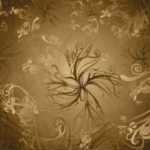 Painel Fotográfico 8-703 Floral na cor Ouro | Consultar disponibilidade do Produto |