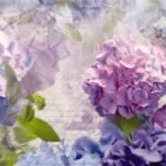 Painel Fotográfico 8-705 Hortênsias Azul “Consultar disponibilidade do Produto”