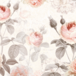 Painel Fotográfico 4-034 Rosas Aquarelas Botânicas "Consultar disponibilidade do Produto 19 9 8750-5835"