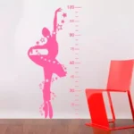Adesivo de Parede Infantil Regua Bailarina 52cm x 135cm