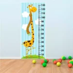Adesivo de Parede Régua Girafinha 52cm x 135cm