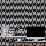 Adesivo de Parede Foto Mural Calçadão de Copacabana 01