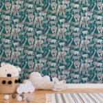 Papel de Parede Infantil Kids n Teens 2 107692 Jungle Animals “Consultar disponibilidade do Produto 19 9 8750-5835”