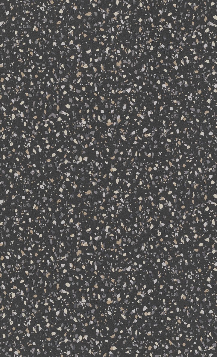 220186__51782.jpg Papel de Parede Vinílico Milano 220186 Efeito Granilite Tom Preto, Cinza, Branco e Bege “Consultar disponibilidade do Produto 19 9 8750-5835” - Imagem 1