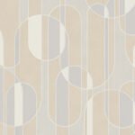 Papel de Parede Vinílico Milano 220221 Geométrico Tons de Cinza, Bege e Branco “Consultar disponibilidade do Produto 19 9 8750-5835”