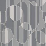 Papel de Parede Vinílico Milano 220224 Geométrico Tons “Consultar disponibilidade do Produto 19 9 8750-5835” de Cinza e Branco
