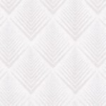 Papel de Parede Vinílico Life 4 356064 Geométrico com leve brilho Tom Branco e Cinza