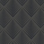 Papel de Parede Vinílico Life 4 356065 Geométrico Tom Cinza e Preto