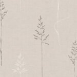 Papel de Parede Vinílico Life 4 356931 Galhos de árvores Tom de Cinza e Branco