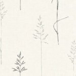 Papel de Parede Vinílico Life 4 356933 Galhos de árvores Tom Branco, Cinza e Preto