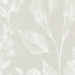 Papel de Parede Vinílico Linen Style 366363 Floral Branco “Consultar disponibilidade do Produto 19 9 8750-5835” e Cinza
