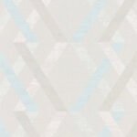 Papel de Parede Vinílico Linen Style 367593 Geométrico Branco, Azul e Cinza “Consultar disponibilidade do Produto 19 9 8750-5835”