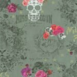 Papel de parede Les Aventures 3 51170604 Teenager Tom de Verde desenhos e escritas coloridas