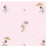Papel de Parede Infantil Treboli 5822 Rosa Bailarinas | Consultar disponibilidade do Produto |
