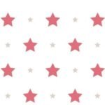 Papel de Parede Infantil Treboli 5845 Estrelas Vermelhas | Consultar disponibilidade do Produto |