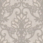 Papel de parede Florence Cinza Medalhao FR87211