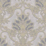 Papel de parede Florence Azul Medalhao FR87214