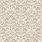 Papel de parede Florence Cinza Arabesco FR87222