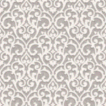 Papel de parede Florence Cinza Arabesco FR87223