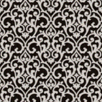 Papel de parede Florence Preto Arabesco FR8722