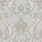 Papel de parede Florence Verde Medalhao FR87234