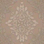 Papel de parede Florence Marfim Medalhao FR87251