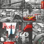 Papel de Parede Infantil Hello Kids HK222601R | Consultar disponibilidade do Produto |