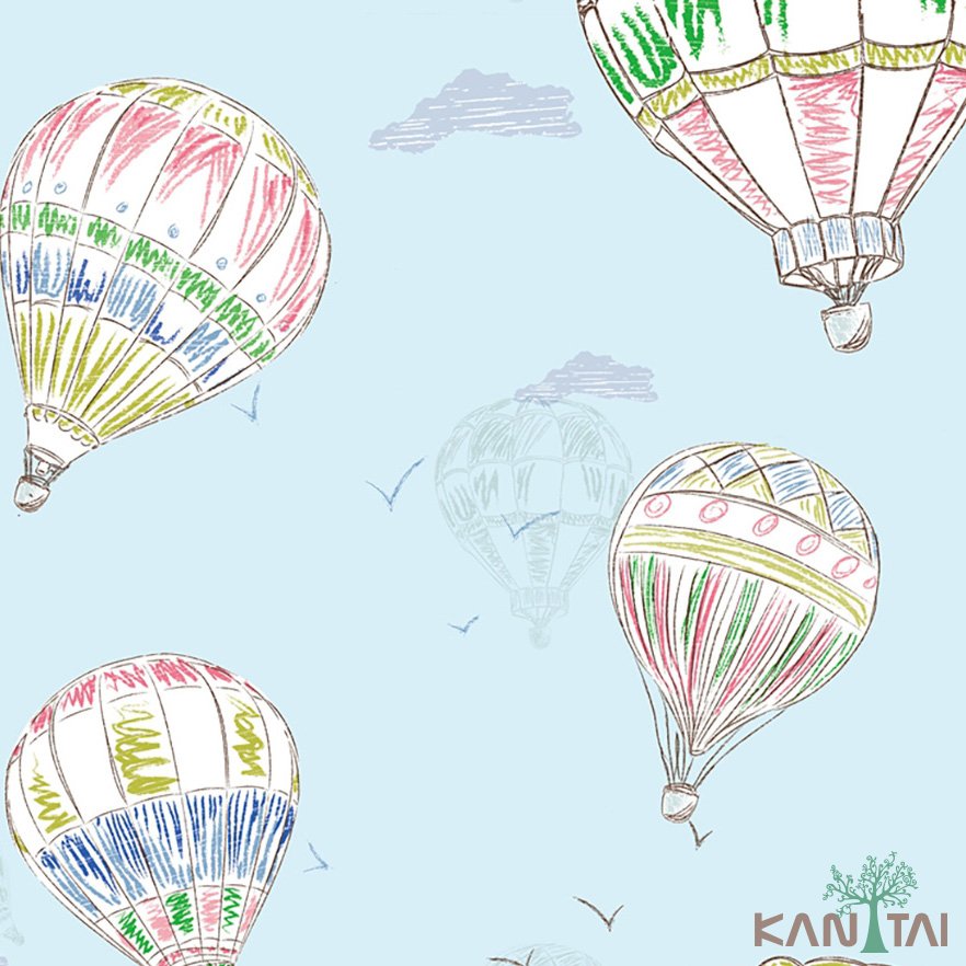 HK224003R.jpg Papel de Parede Infantil Hello Kids HK224003R | Consultar disponibilidade do Produto | - Imagem 1