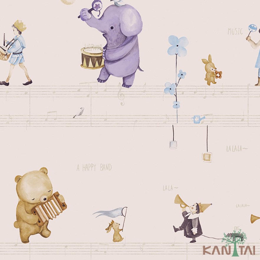 HK224302R.jpg Papel de Parede Infantil Hello Kids HK224302R | Consultar disponibilidade do Produto | - Imagem 1