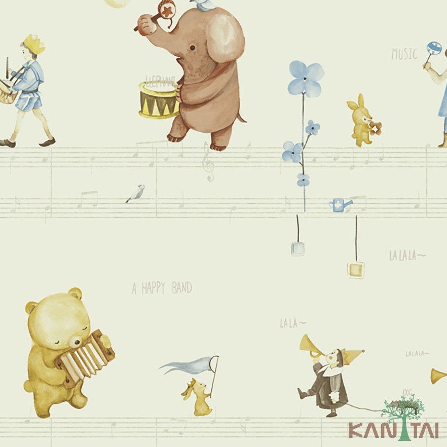 HK224304R.jpg Papel de Parede Infantil Hello Kids HK224304R | Consultar disponibilidade do Produto | - Imagem 1
