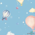 Papel de Parede Infantil Hello Kids HK23703R | Consultar disponibilidade do Produto |