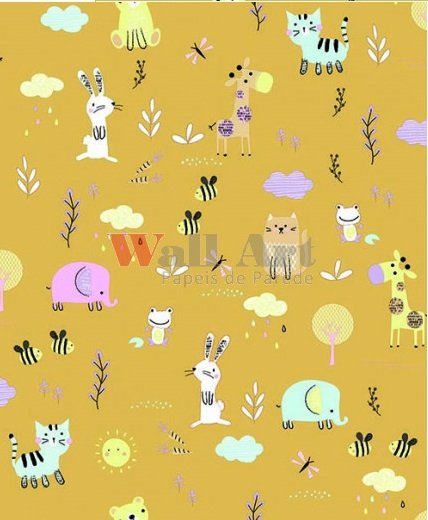 KT68460.jpg Papel de Parede Infantil Pure Kids Teens KT68460 “Consultar disponibilidade do Produto 19 9 8750-5835” - Imagem 1