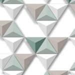 Papel de Parede Hexagone L57504 Pyramide 3D