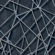 M247-01.gif Papel de Parede Star M24701 Geométrico Azul-Prata - Imagem 1