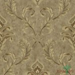 Papel De Parede Poet Chart 3 PT970906R Arabesco Marrom