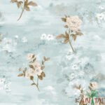 Papel De Parede Poet Chart 3 PR971303R Florido