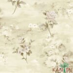 Papel De Parede Poet Chart 3 PR971304R Florido