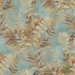 Papel De Parede Poet Chart 3 PR971504R Florido