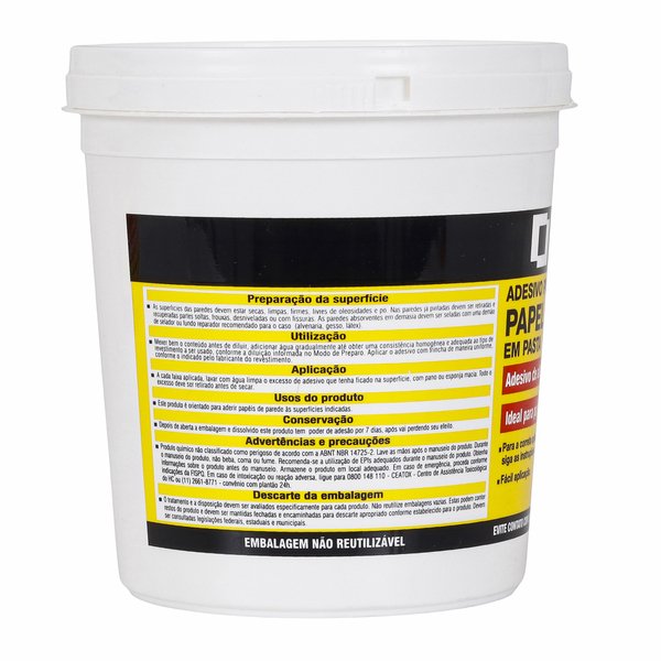Cola para Papel de Parede Branca 1Kg Axton - Imagem 2