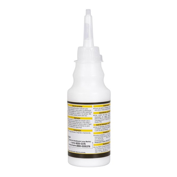 Cola para Papel de Parede Retoques Branca 100ml Axton - Imagem 3