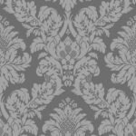 Papel de Parede Shimmer Damask Moderno UK10435