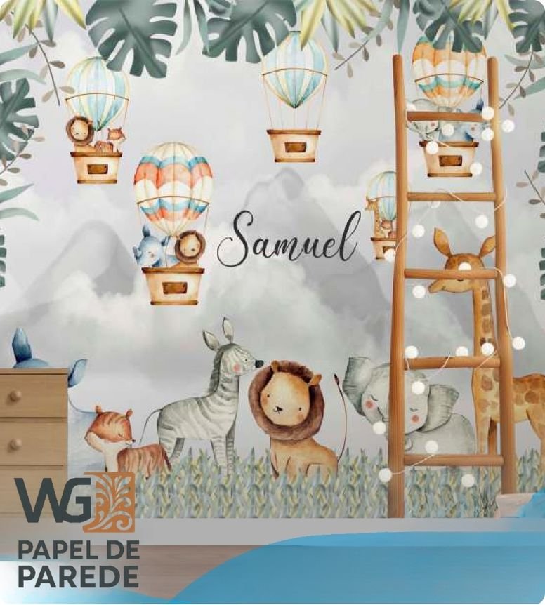 Balão e Safari 03 Balão e Safari 03 - Imagem 1