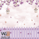 Cercadinho com Borboletas