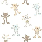 Papel de Parede Fofura Baby FF4050