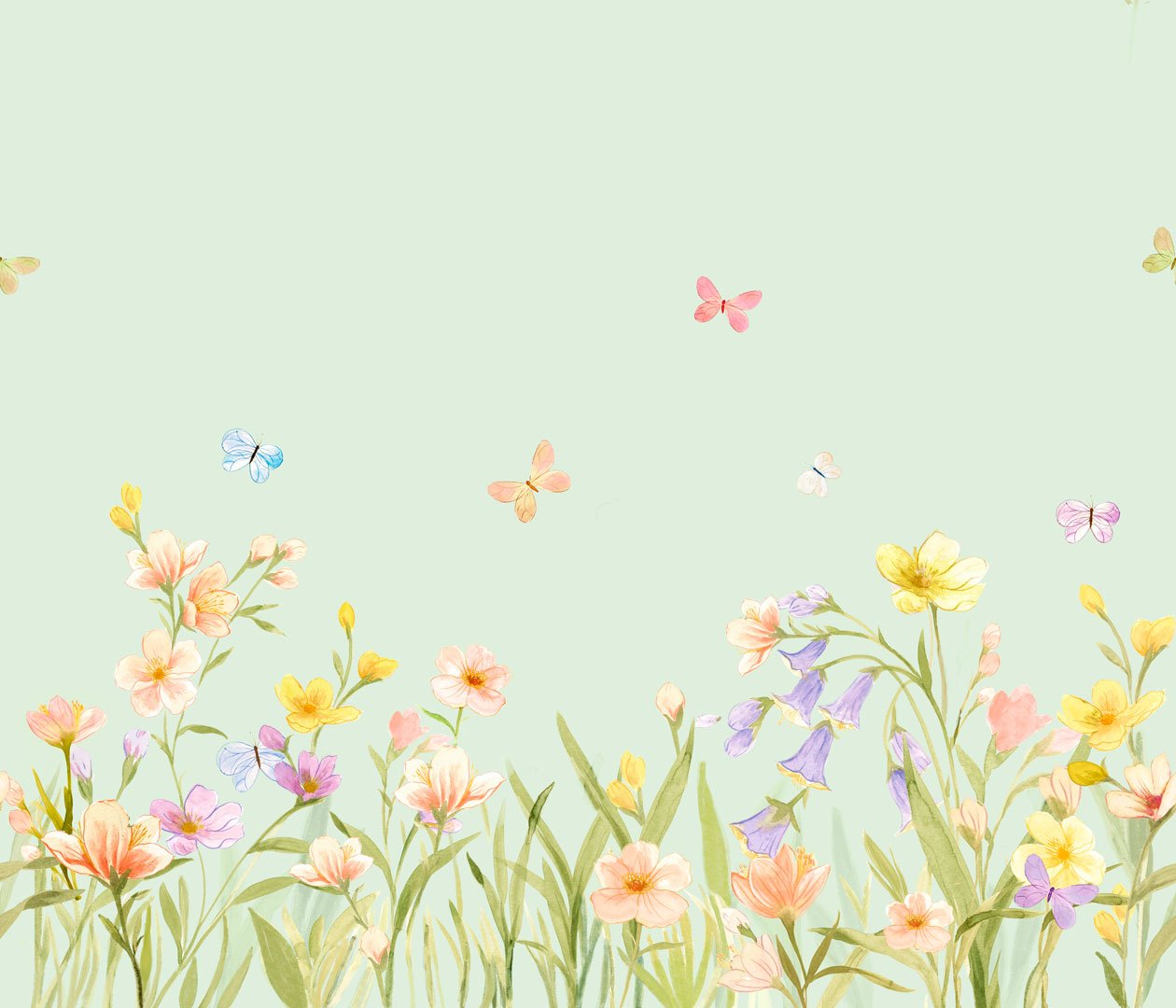 83745 Papel de Parede Natureza Lúdica 83745 - Imagem 1